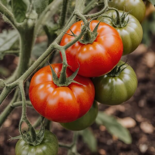 Tomate Marmande VR sur le plant Graines de tomate Marmande VR reproductibles